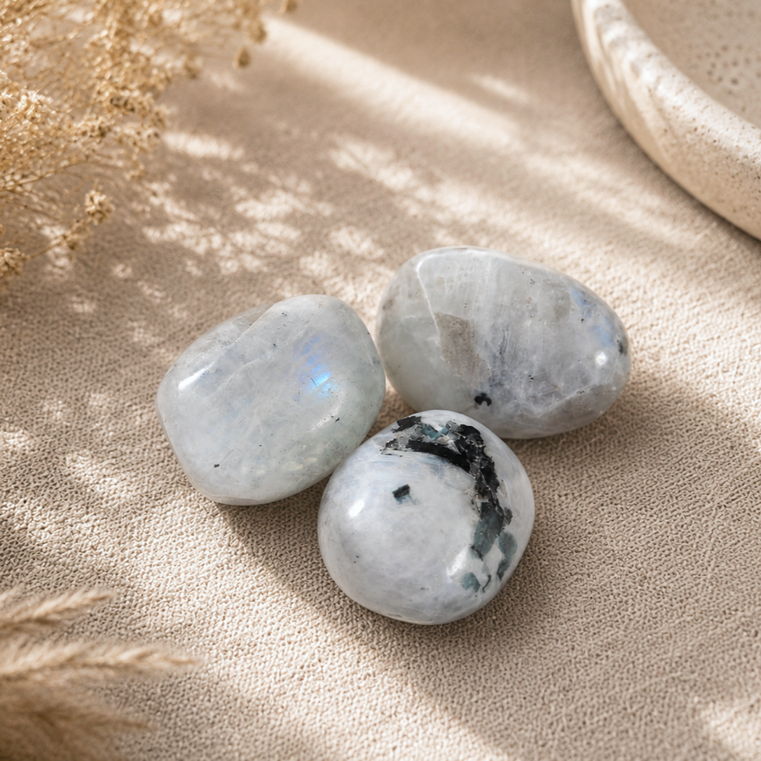 Piedra Luna | Intuición, Ritmos Naturales y Equilibrio