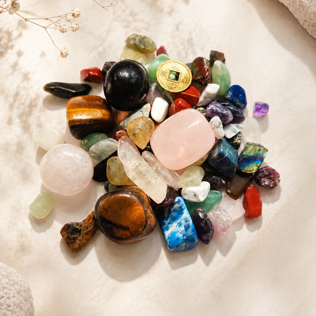 Confeti de minerales