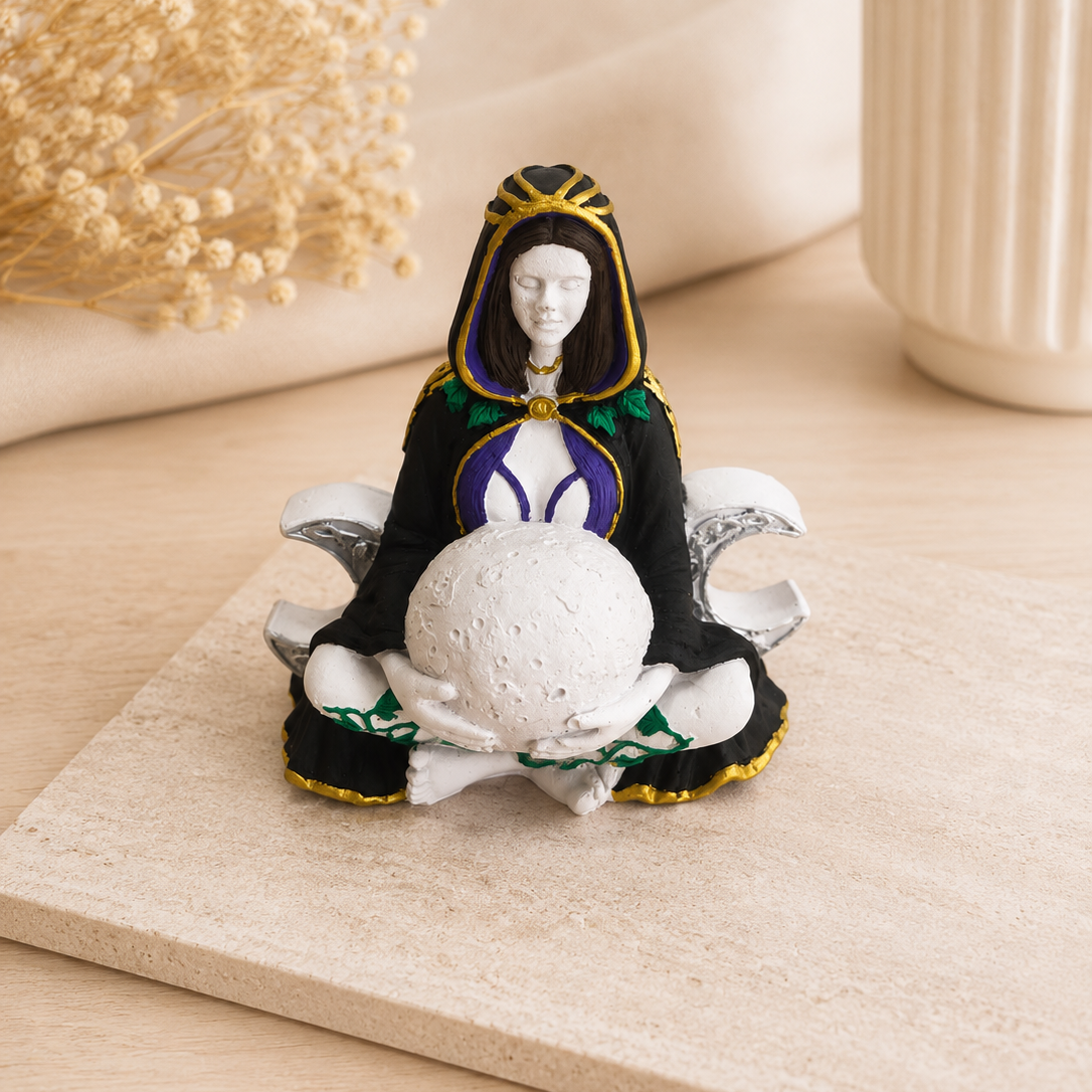 Figura sagrada Madre Tierra ritualizada