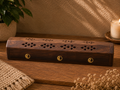 Incensario Caja de Madera Yin Yang