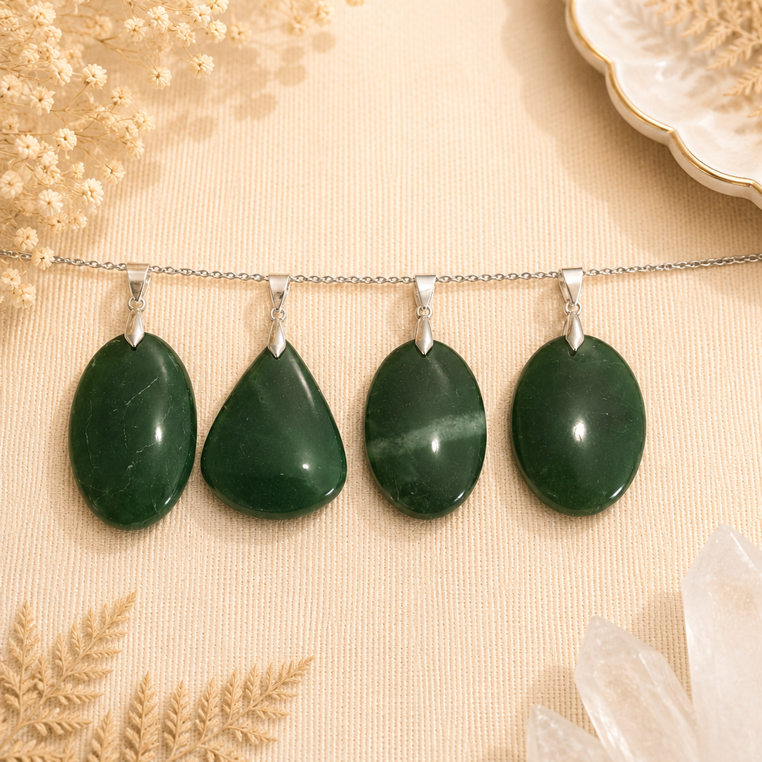 Colgante de Jade Verde